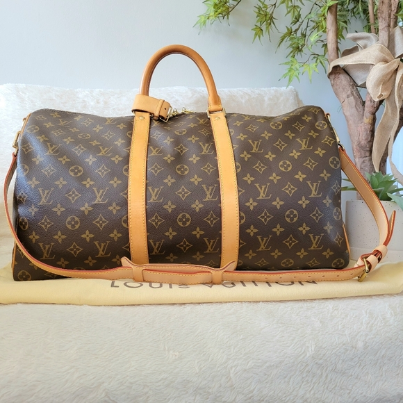 Louis Vuitton Handbags - BEAUTIFUL ❤Authentic LV Keepall 50 Bandouliere w/ Strap Travel Bag Monogram